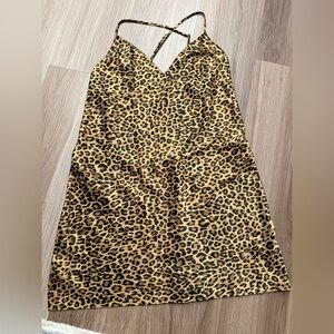 Victorias Secret Leopard Print Slip